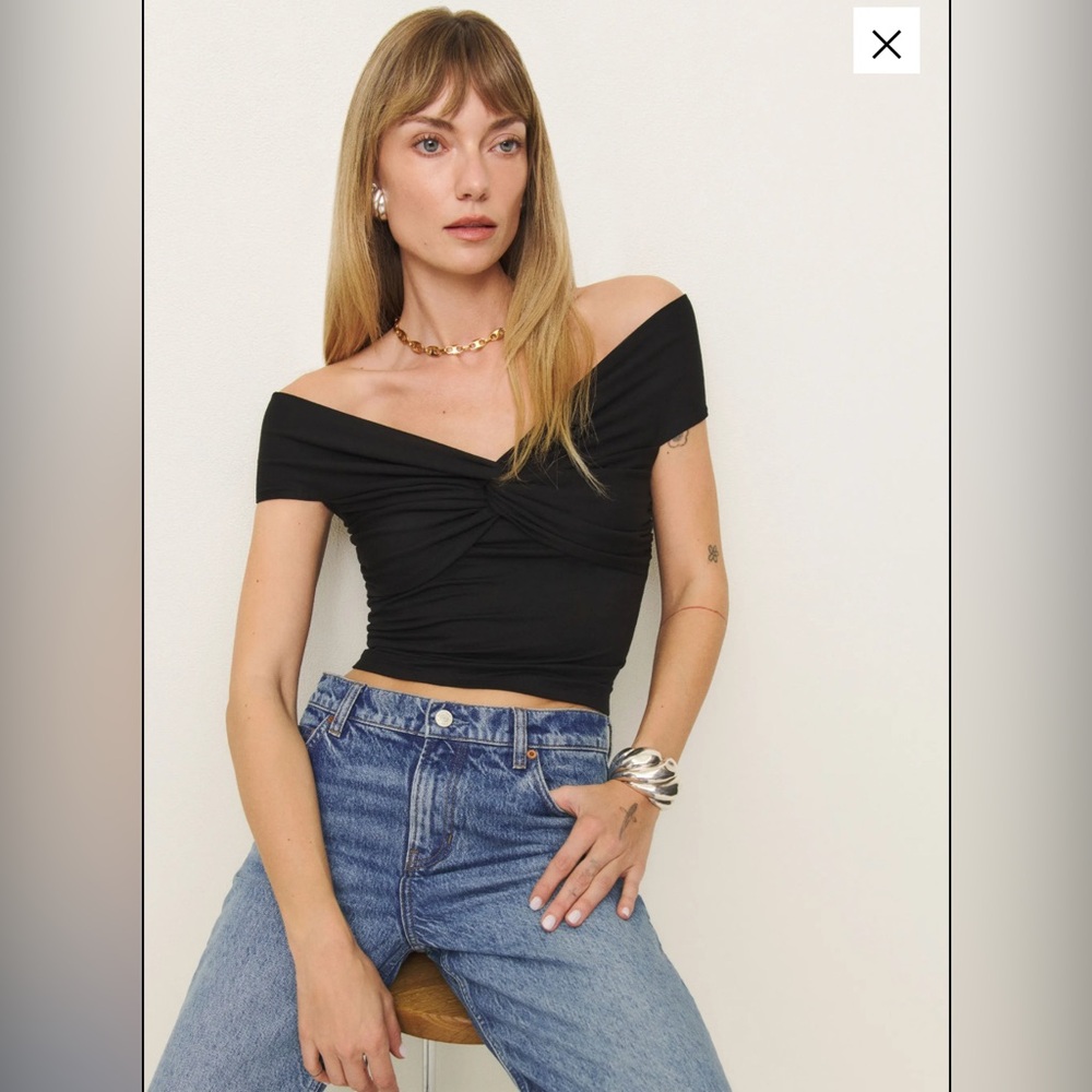 Reformation Ezlynn Knit Top NWT
